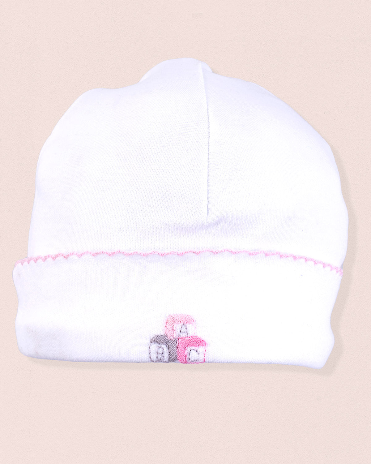 Pima Embroidered Stroller Hat